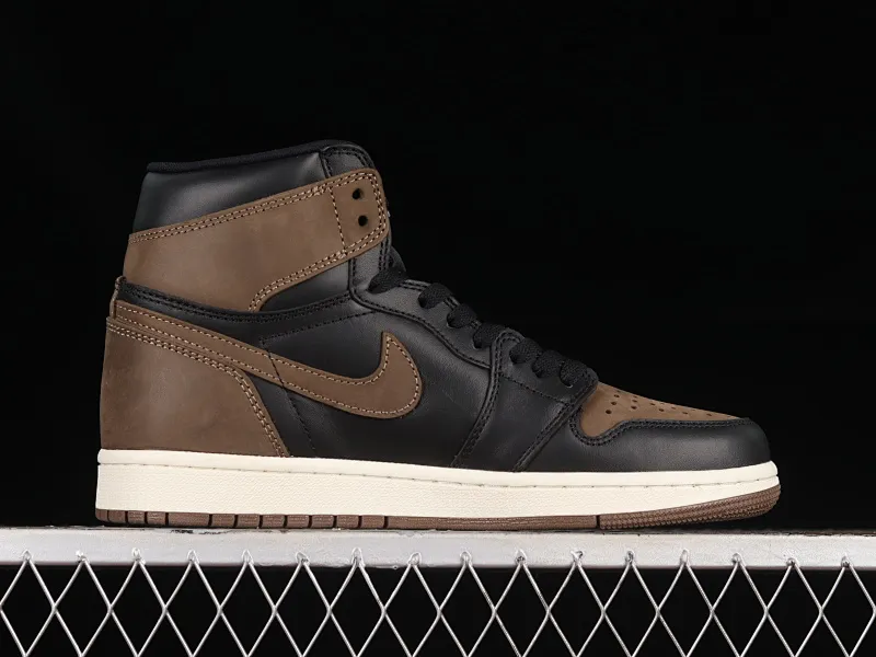 All categories Air Jordan Jordan series basketball shoes Air Jordan 1 High P version Air Jordan 1 High OG "Black Cement" AJ1 Joe 1 Mocha black toe DZ5485-020